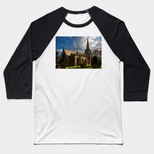 St Michael's Church in Hathersage Baseball T-Shirt